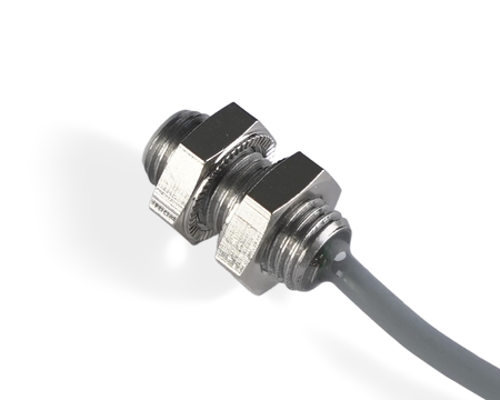 NIS08041-K2 - 3 - Czujnik indukcyjny M8 L=18 mm przewód 2m NPN NO Sn = 3 mm