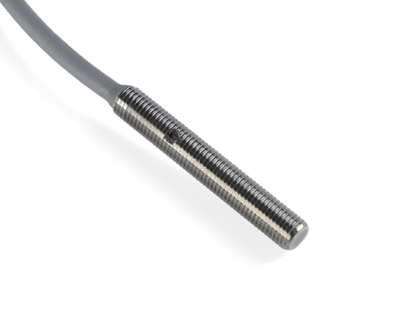 NIS04501 - 2 - Induktív érzékelő M4 L=25 mm kábel 5m NPN NO Sn = 0,6 mm