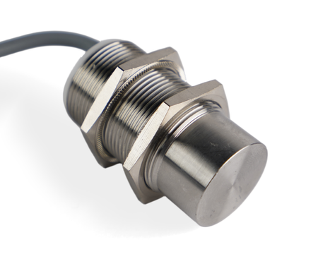 NMF30013-NF - 4 - Inductive sensor M30 metal face 55 mm cable 2m PNP NO Sn = 13 mm NF