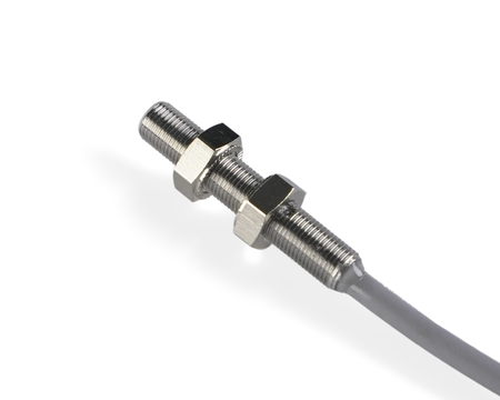 NIS05562 - 3 - Induktív érzékelő M5 L=30 mm kábel 5m NPN NC Sn = 0,8 mm