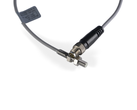 NIS05093 - 5 - Induktív érzékelő M5 L=25 mm kábel 0,3 m csatlakozó M8 PNP NO Sn = 0,8 mm