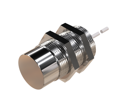 NMF30011-FE - 1 - Indukčný snímač M30 celokovový 55 mm kábel 2m NPN NO Sn = 13 mm FE