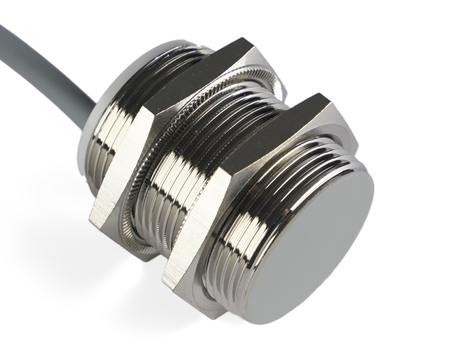 NIS30004-K2 - 4 - Inductive sensor M30 35 mm cable 2m PNP NC Sn = 10 mm