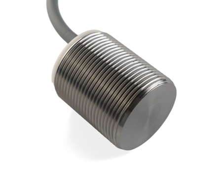 NMF30021 - 2 - Induktív érzékelő M30 teljes fém 35 mm kábel 2m NPN NO Sn = 10 mm