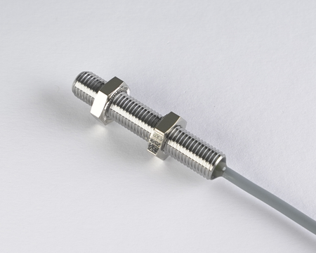 Czujnik indukcyjny M8 L=45 mm przewód 2m NPN NC Sn = 3 mm