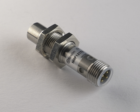 Czujnik indukcyjny M12 całometalowy 50 mm wtyczka M12 PNP NO Sn = 6 mm