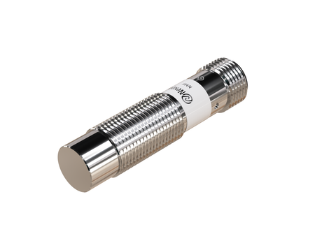 Czujnik indukcyjny M12 całometalowy 50 mm wtyczka M12 PNP NO Sn = 4 mm