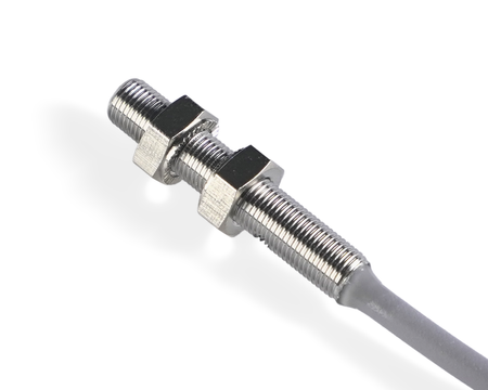 NIS05051 - 3 - Inductive sensor M5 28 mm cable 2m NPN NO Sn = 1,5 mm