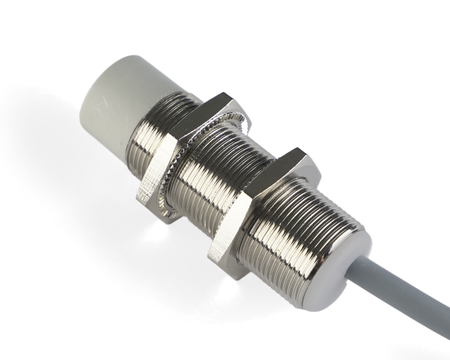 NIS18174-K2 - 3 - Indukční snímač M18 L=55 mm kabel 2m PNP NC Sn = 23 mm