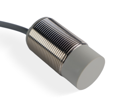 NIS30173-K3 - 2 - Indukční snímač M30 L=55 mm kabel 3m PNP NO Sn = 50 mm