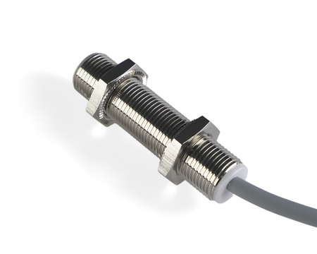 NIS12265-K3 - 3 - Induktiver Sensor M12 L=50 mm Kabel 3m NPN NO & NC Sn = 8 mm