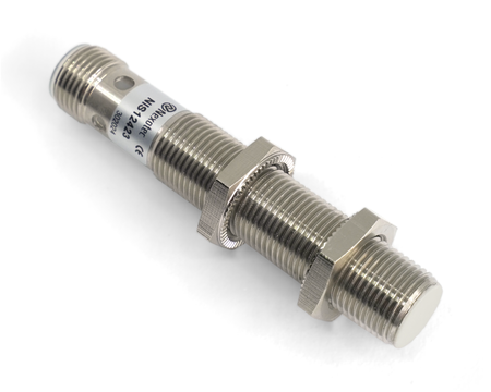 NIS12423 - 4 - Inductive sensor M12 68 mm connector M12 PNP NO Sn = 4 mm