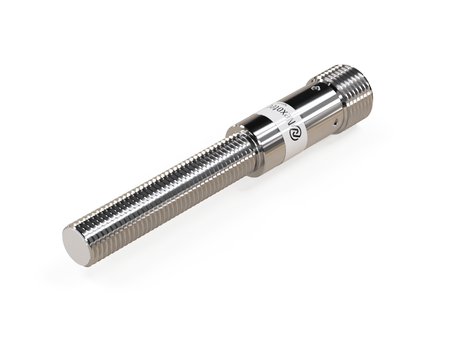 Indukčný snímač M8 L=70 mm konektor M12 NPN NO Sn = 2 mm