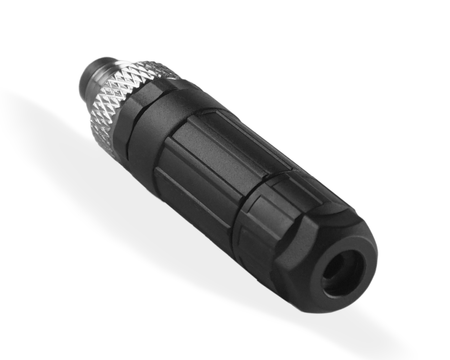 P8-3MS - 2 - M8 3-Pin Male Straight Connector – for industrial sensors and automation systems