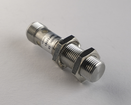 Czujnik indukcyjny M12 całometalowy 50 mm wtyczka M12 NPN NO Sn = 4 mm