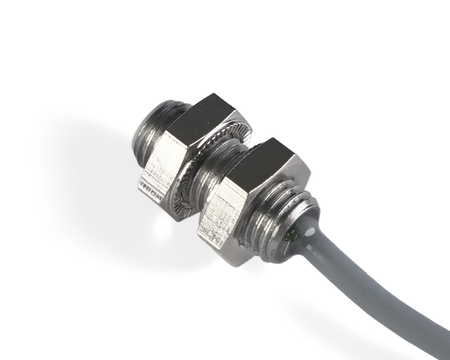 NIS08043-K3 - 3 - Indukčný snímač M8 L=18 mm kábel 3m PNP NO Sn = 3 mm