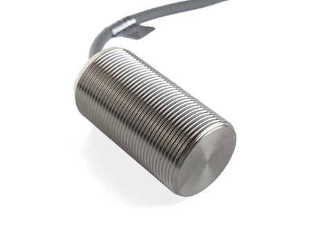 NMF30001 - 2 - Indukčný snímač M30 celokovový 55 mm kábel 2m NPN NO Sn = 10 mm