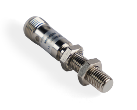 NIS08666 - 4 - Czujnik indukcyjny M8 L=45 mm wtyczka M12 PNP NO & NC Sn = 4 mm