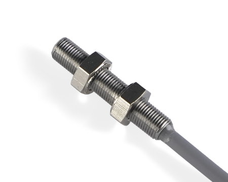 NIS05101 - 3 - Induktív érzékelő M5 L=28 mm kábel 0,3 m csatlakozó M8 NPN NO Sn = 0,8 mm