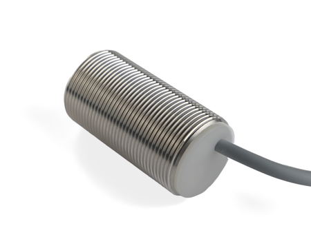 NMF30303 - 1 - Inductive sensor M30 Metal face 55 mm cable 3m PNP NO Sn = 10 mm
