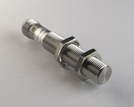 Czujnik indukcyjny M12 całometalowy 68 mm wtyczka M12 NPN NO Sn = 4 mm