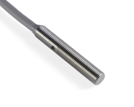 NIS05044 - 2 - Induktív érzékelő M5 L=28 mm kábel 2m PNP NC Sn = 1 mm