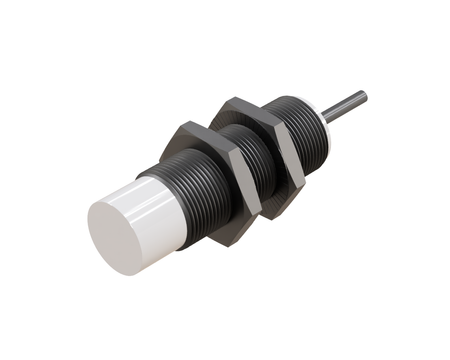 Czujnik indukcyjny M18 dla spawalnictwa 55 mm przewód 2m PNP NO Sn = 8 mm