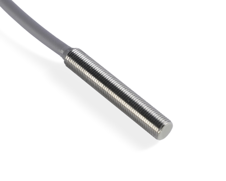 NIS05373 - 2 - Czujnik indukcyjny M5 L=30 mm przewód 3m PNP NO Sn = 1 mm