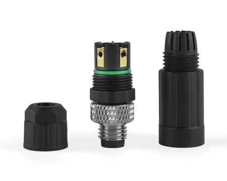 P8-4MS - 4 - Wtyczka M8 4-pin męska prosta – złącze do czujników i automatyki przemysłowej