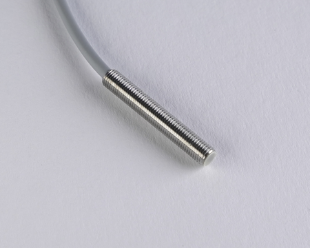 NIS04311 - Czujnik indukcyjny M4 25 mm przewód 3m NPN NO Sn = 0,8 mm