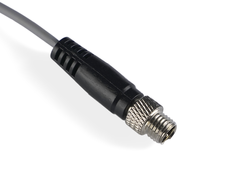 NIS05101 - 6 - Induktív érzékelő M5 L=28 mm kábel 0,3 m csatlakozó M8 NPN NO Sn = 0,8 mm