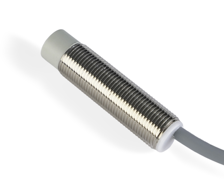 NIS12275-K2 - 1 - Induktiver Sensor M12 L=50 mm Kabel 2m NPN NO & NC Sn = 12 mm