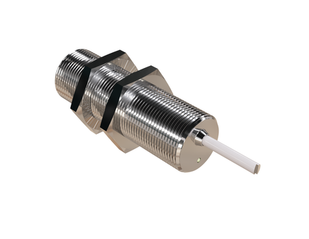 NMF18001-NF - 2 - Induktív érzékelő M18 teljes fém 55 mm kábel 2m NPN NO Sn = 5 mm NF