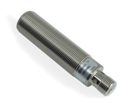 NIS18463 - 1 - Induktiver Sensor M18 L=79 mm Stecker M12 PNP NO Sn = 15 mm