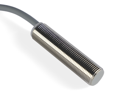 NIS12265-K3 - 2 - Induktiver Sensor M12 L=50 mm Kabel 3m NPN NO & NC Sn = 8 mm