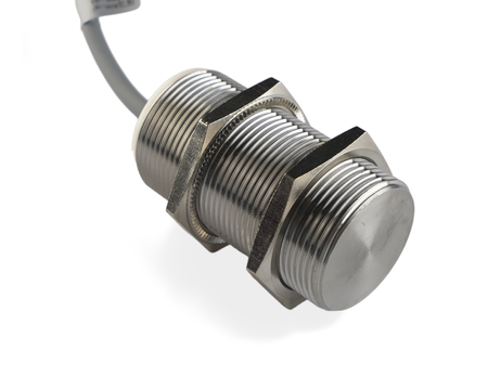 NMF30002-FE - 4 - Indukčný snímač M30 celokovový 55 mm kábel 2m NPN NC Sn = 10 mm FE