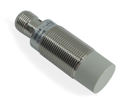 NIS18333 - 2 - Inductive sensor M18 53 mm connector M12 PNP NO Sn = 16 mm