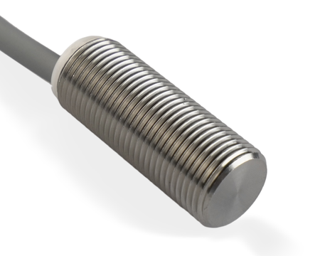 NMF12364 - 2 - Inductive sensor M12 Metal face 30 mm cable 3m PNP NC Sn = 4 mm