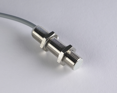 Czujnik indukcyjny M12 L=50 mm przewód 3m NPN NO Sn = 2 mm