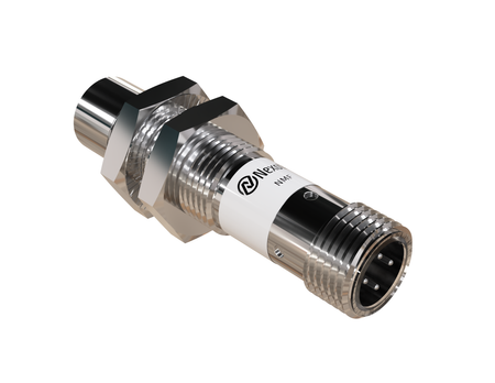 NMF12131 - 2 - Indukčný snímač M12 celokovový 50 mm konektor M12 NPN NO Sn = 4 mm