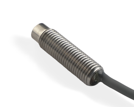NMF08372 - 1 - Indukční snímač M8 celokovový 30 mm kabel 3m NPN NC Sn = 3,5 mm
