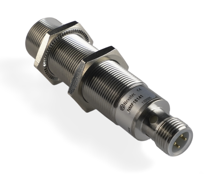 NMF18141 - 3 - Indukčný snímač M18 celokovový 79 mm konektor M12 NPN NO Sn = 8 mm