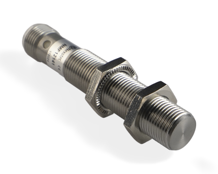 NMF12141 - 4 - Induktív érzékelő M12 teljes fém 68 mm csatlakozó M12 NPN NO Sn = 4 mm