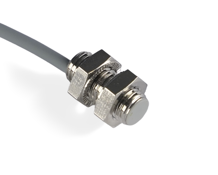NIS08065-K3 - 4 - Induktiver Sensor M8 L=18 mm Kabel 3m NPN NO & NC Sn = 4 mm