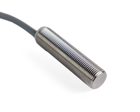 NMF12042-FE - 2 - Czujnik indukcyjny M12 całometalowy 50 mm przewód 2m NPN NC Sn = 4 mm FE