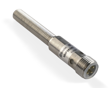 NMF08241 - 1 - Indukční snímač M8 celokovový 70 mm konektor M12 NPN NO Sn = 2 mm