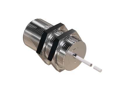 Czujnik ind. kwadratowy Q8 L=30 mm przewód 2m PNP NC Sn = 1 mm detekcja góra