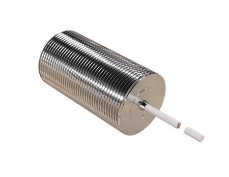 Czujnik indukcyjny M30 całometalowy 55 mm przewód 2m PNP NC Sn = 10 mm NF