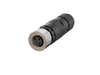 M8 Connector, Straight Plug, 3-Pin, Female