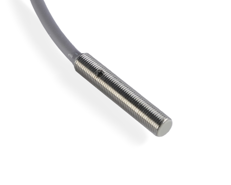 NIS05021 - 2 - Czujnik indukcyjny M5 L=25 mm przewód 2m NPN NO Sn = 1,5 mm